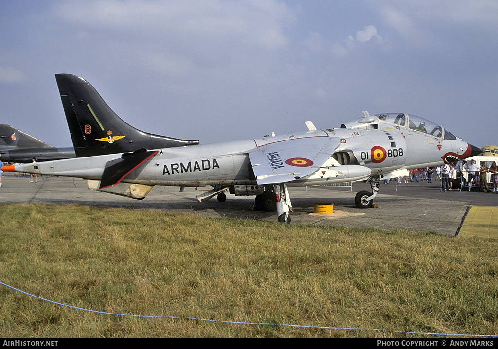 Aircraft Photo of VAE.1-2 | Hawker Siddeley TAV-8S Matador | Spain - Navy | AirHistory.net #87332