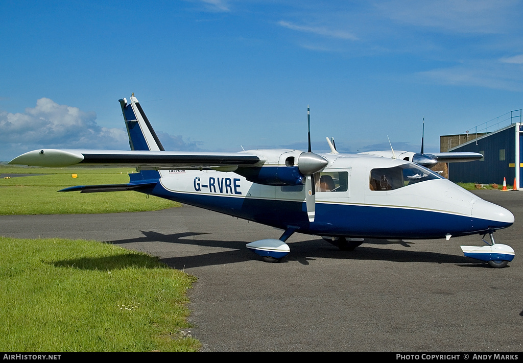 Aircraft Photo of G-RVRE | Partenavia P-68B Victor | Ravenair | AirHistory.net #87343