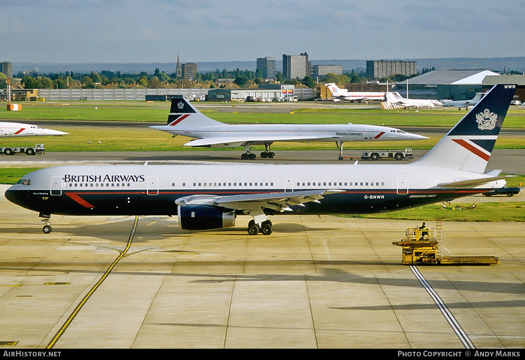 Aircraft Photo of G-BNWR | Boeing 767-336/ER | British Airways | AirHistory.net #87353