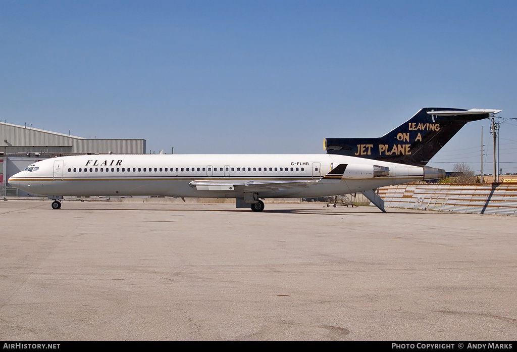 Aircraft Photo of C-FLHR | Boeing 727-223/Adv | Flair Air | AirHistory.net #87356