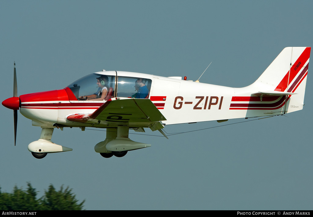 Aircraft Photo of G-ZIPI | Robin DR-400-180 Regent | AirHistory.net #87361