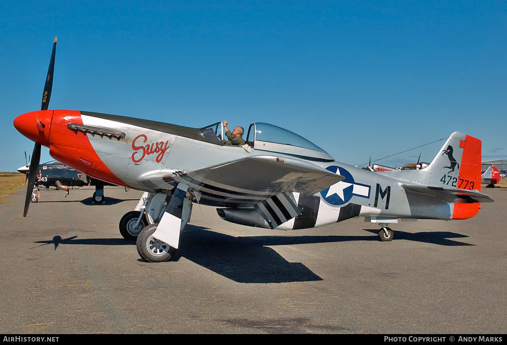 Aircraft Photo of G-CDHI / 472773 | North American P-51D Mustang | USA - Air Force | AirHistory.net #87364