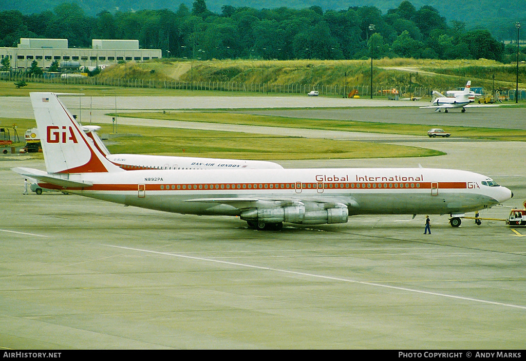 Aircraft Photo of N892PA | Boeing 707-321B | Global International Airways - GIA | AirHistory.net #87379