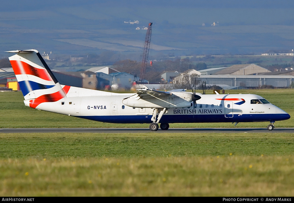 Aircraft Photo of G-NVSA | De Havilland Canada DHC-8-311Q Dash 8 | British Airways | AirHistory.net #87431