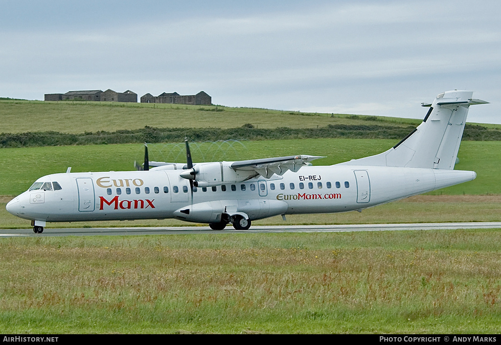 Aircraft Photo of EI-REJ | ATR ATR-72-201 | EuroManx | AirHistory.net #87454