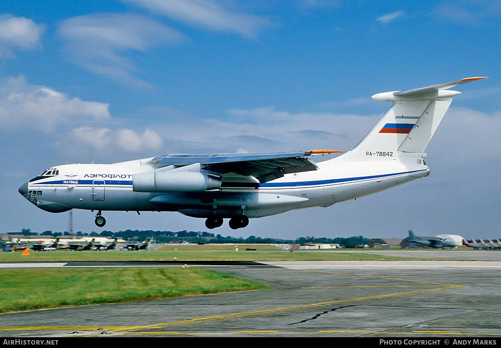Aircraft Photo of RA-78842 | Ilyushin Il-76MD | Aeroflot | AirHistory.net #87456