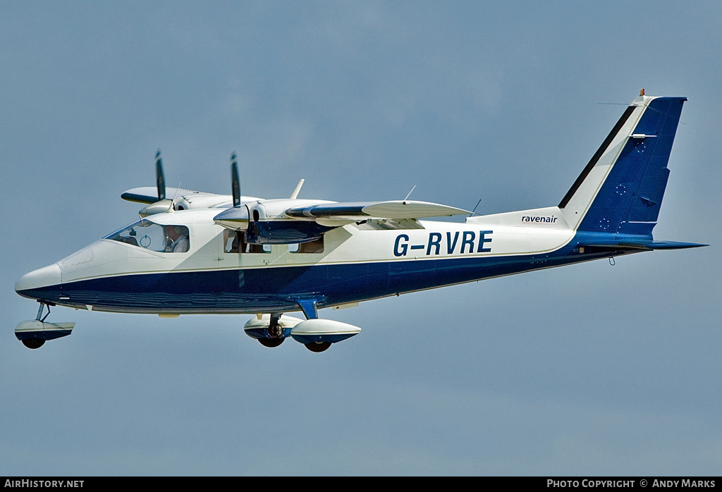 Aircraft Photo of G-RVRE | Partenavia P-68B Victor | Ravenair | AirHistory.net #87458
