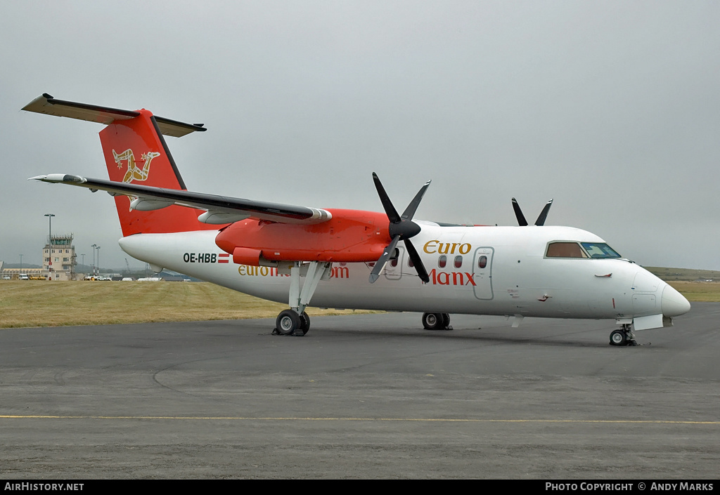 Aircraft Photo of OE-HBB | Bombardier DHC-8-201Q Dash 8 | EuroManx | AirHistory.net #87466