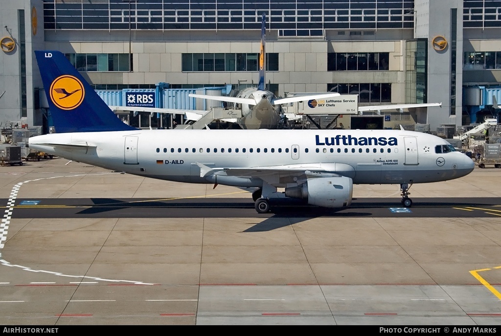 Aircraft Photo of D-AILD | Airbus A319-114 | Lufthansa | AirHistory.net #87471