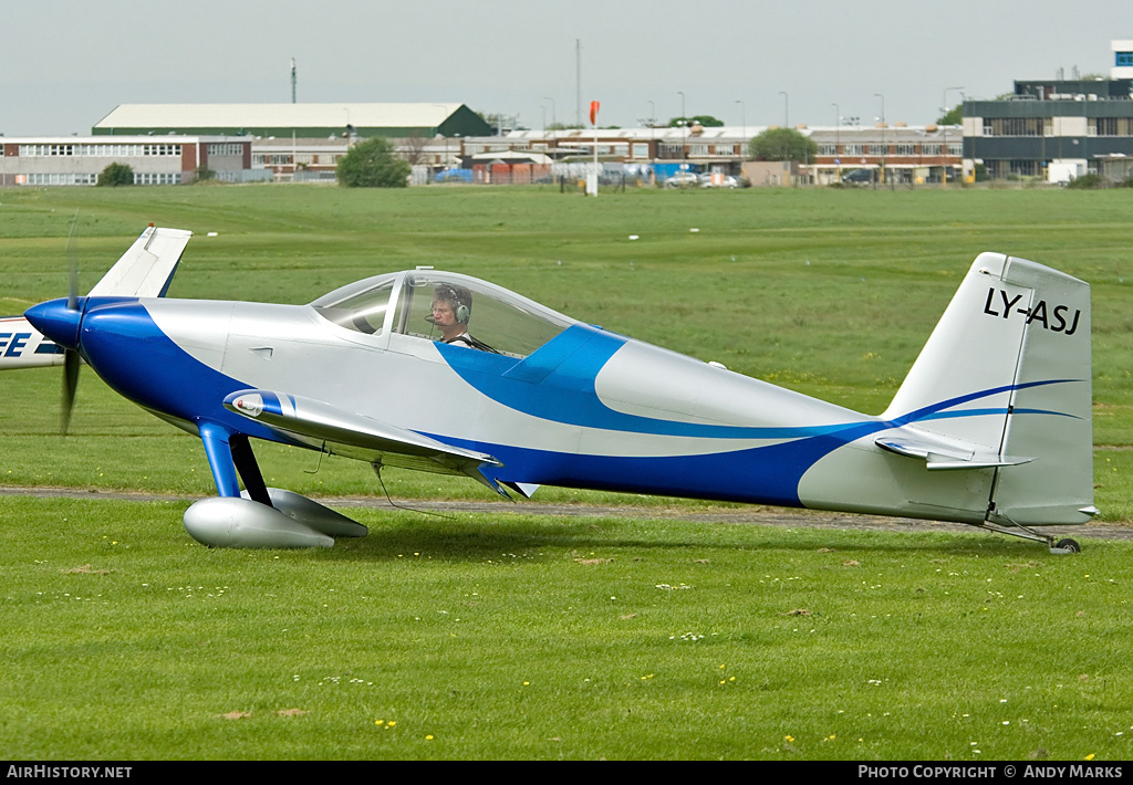 Aircraft Photo of LY-ASJ | Van's RV-6 | AirHistory.net #87485