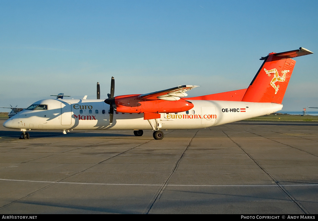 Aircraft Photo of OE-HBC | Bombardier DHC-8-311Q Dash 8 | EuroManx | AirHistory.net #87489