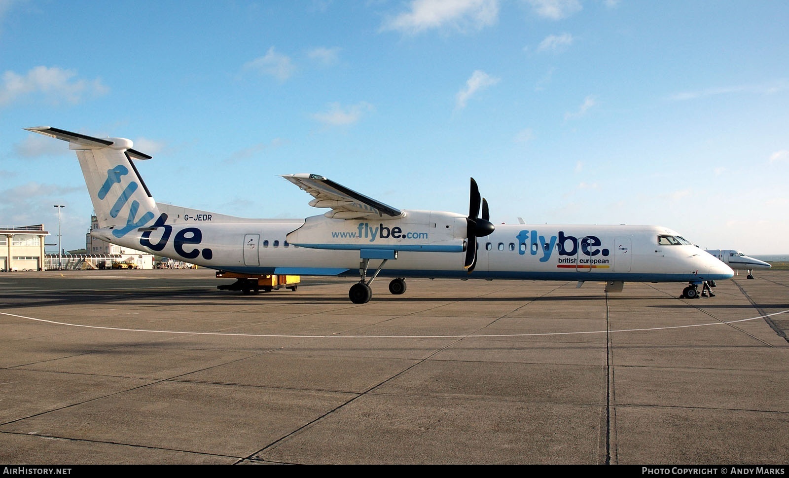 Aircraft Photo of G-JEDR | Bombardier DHC-8-402 Dash 8 | Flybe - British European | AirHistory.net #87495