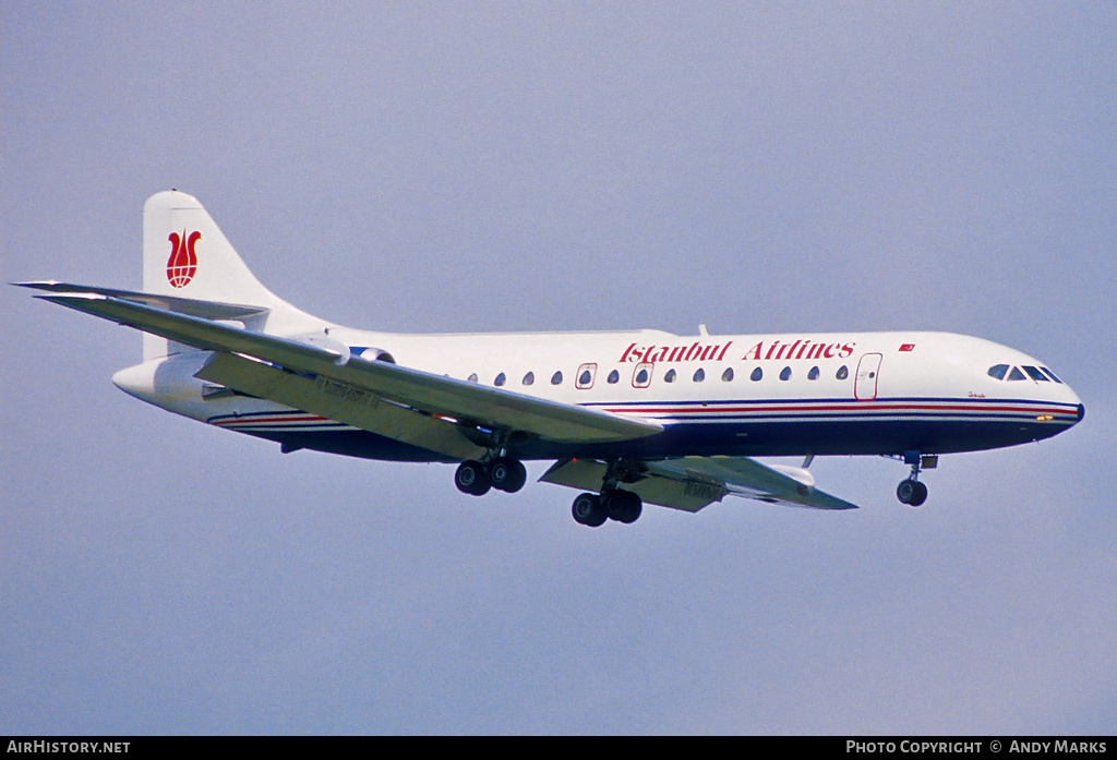 Aircraft Photo of TC-ALA | Sud SE-210 Caravelle 10B1R | Istanbul Airlines | AirHistory.net #87514