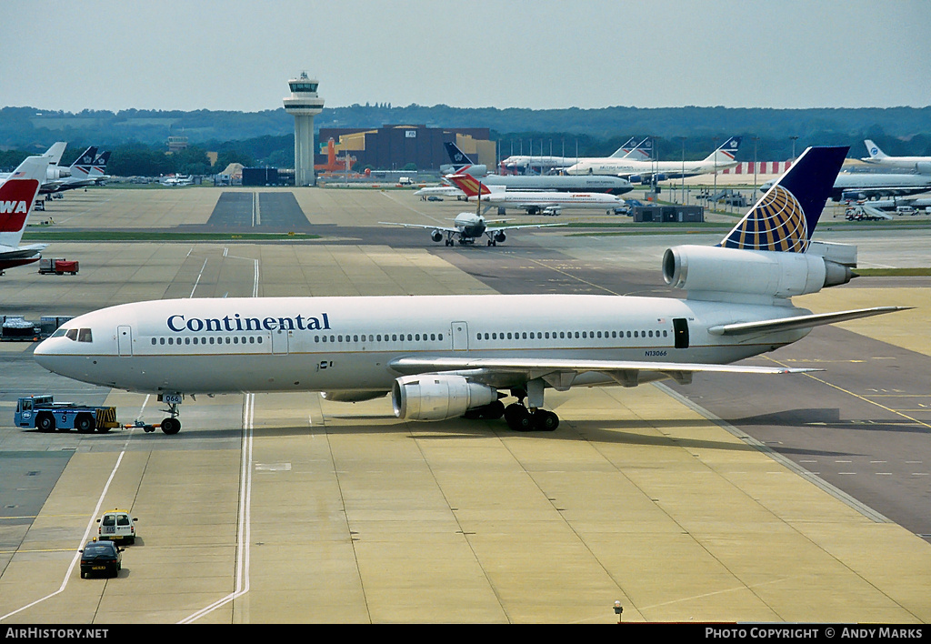 Aircraft Photo of N13066 | McDonnell Douglas DC-10-30 | Continental Airlines | AirHistory.net #87515