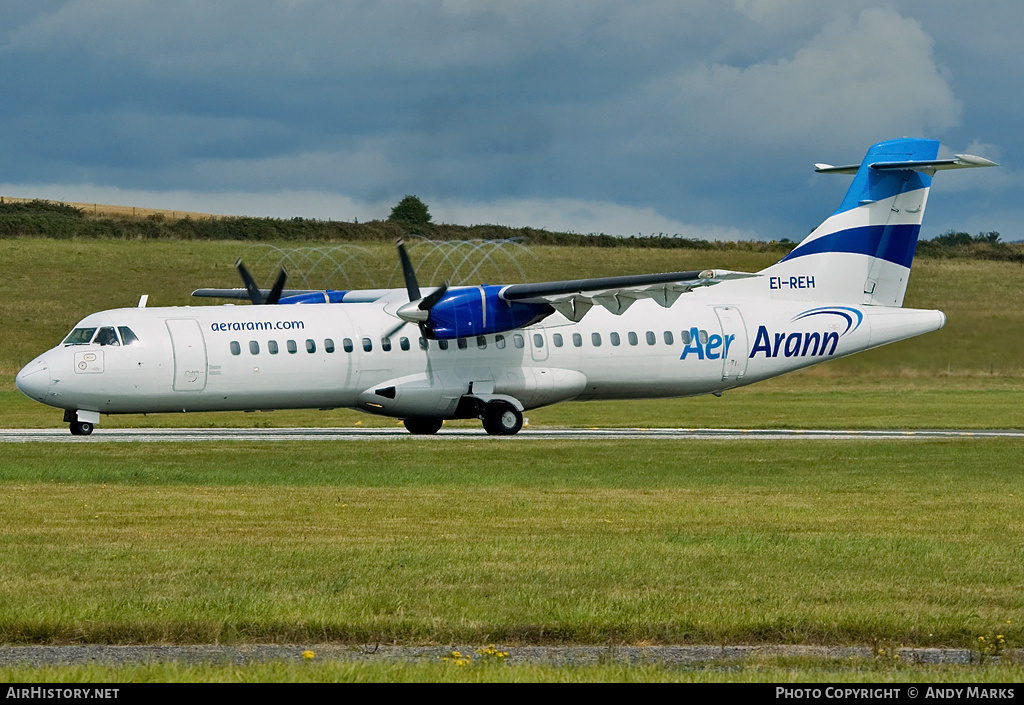 Aircraft Photo of EI-REH | ATR ATR-72-201 | Aer Arann | AirHistory.net #87520