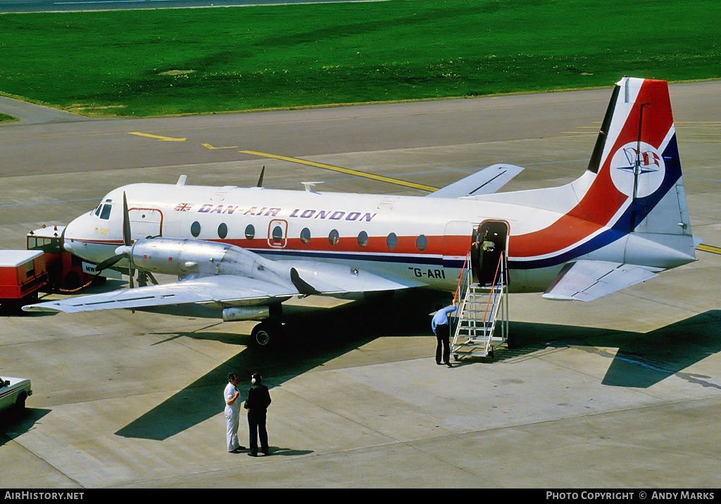 Aircraft Photo of G-ARMW | Avro 748 Srs1/101 | Dan-Air London | AirHistory.net #87527