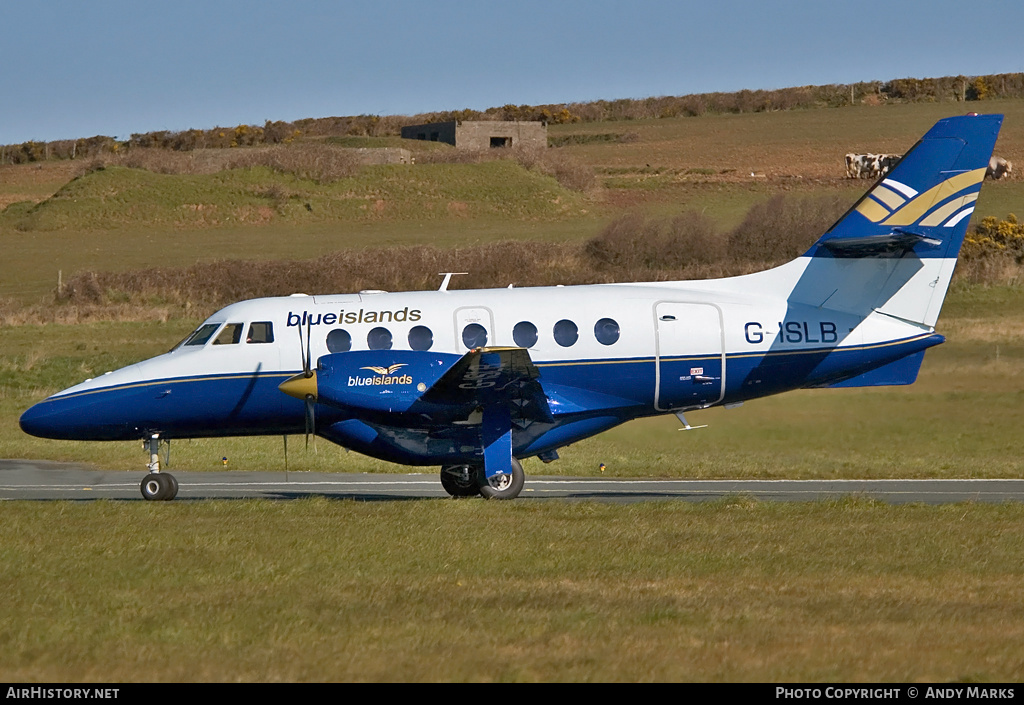 Aircraft Photo of G-ISLB | British Aerospace BAe-3202 Jetstream Super 31 | Blue Islands | AirHistory.net #87550