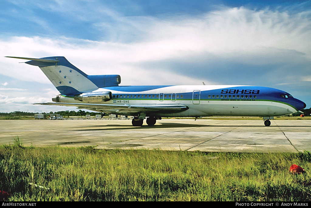 Aircraft Photo of HR-SHE | Boeing 727-81 | SAHSA - Servicio Aéreo de Honduras | AirHistory.net #87552