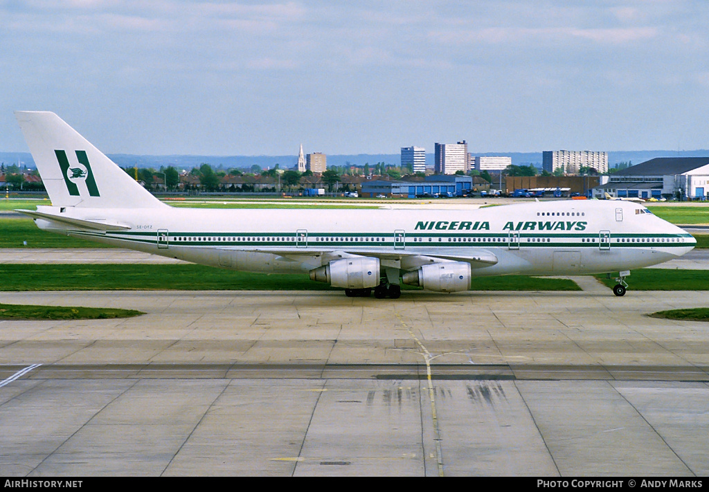 Aircraft Photo of SE-DFZ | Boeing 747-283BM | Nigeria Airways | AirHistory.net #87556