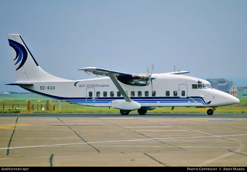 Aircraft Photo of SE-KGV | Short 360-100 | Aer Arann Express | AirHistory.net #87568
