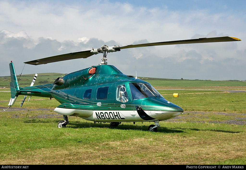 Aircraft Photo of N800HL | Bell 222 | AirHistory.net #87569