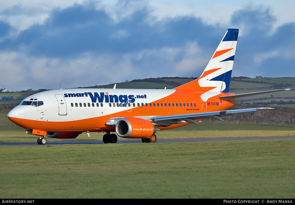 Aircraft Photo of OK-SWU | Boeing 737-522 | Smartwings | AirHistory.net #87572
