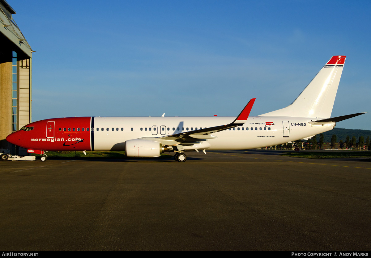 Aircraft Photo of LN-NGD | Boeing 737-8JP | Norwegian | AirHistory.net #87600