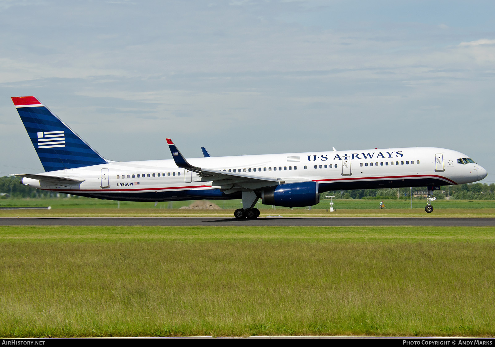 Aircraft Photo of N935UW | Boeing 757-2B7 | US Airways | AirHistory.net #87608