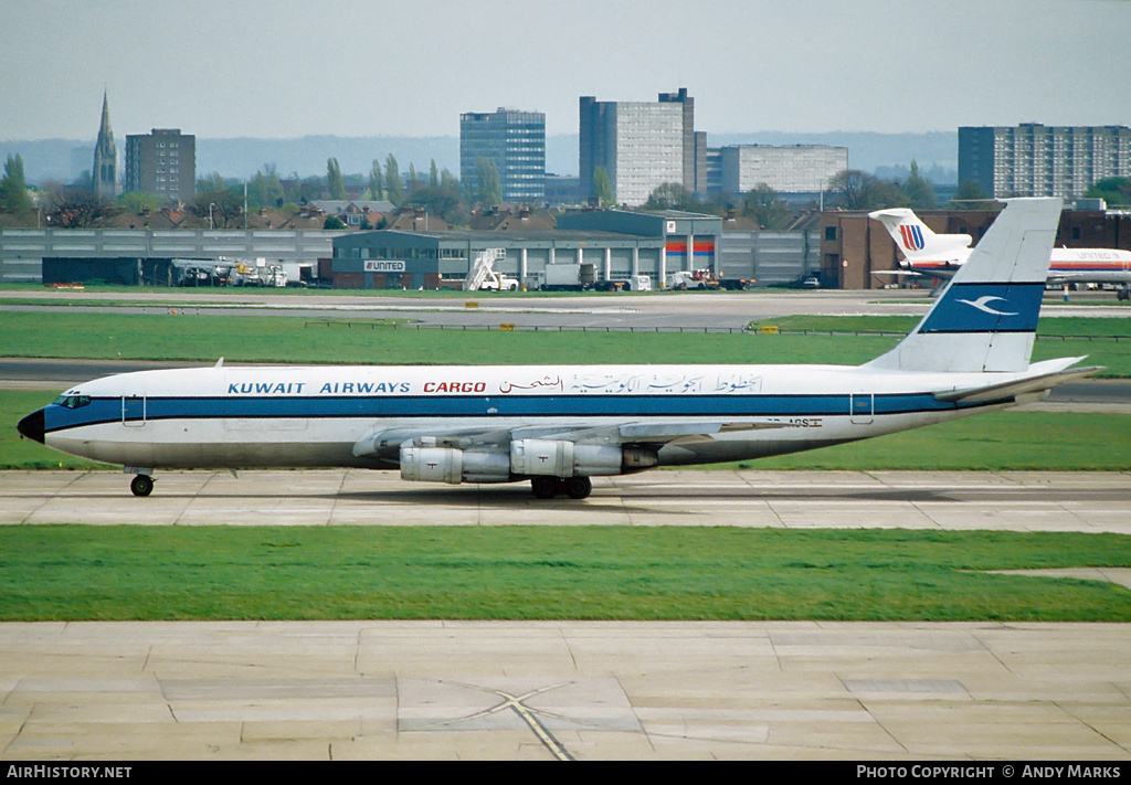 Aircraft Photo of OD-AGS | Boeing 707-331C | Kuwait Airways Cargo | AirHistory.net #87609
