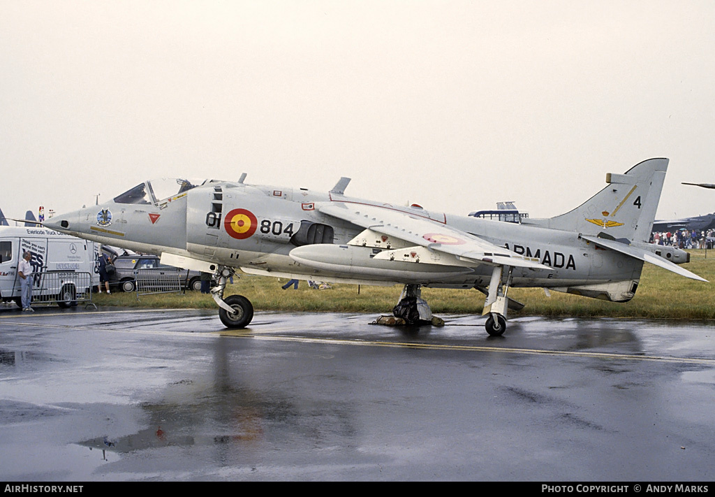 Aircraft Photo of VA1-3 | Hawker Siddeley AV-8S Matador | Spain - Navy | AirHistory.net #87610