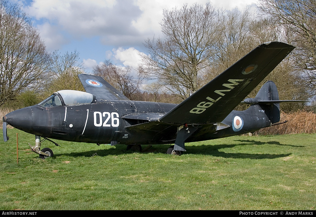 Aircraft Photo of WV798 | Hawker Sea Hawk FGA6 | UK - Navy | AirHistory.net #87629