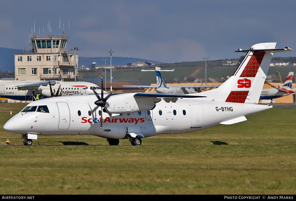 Aircraft Photo of G-BYHG | Dornier 328-110 | Scot Airways | AirHistory.net #87638