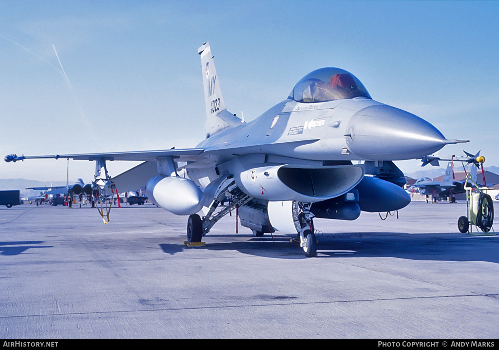 Aircraft Photo of 89-2023 / AF89-023 | General Dynamics F-16CG Night Falcon | USA - Air Force | AirHistory.net #87641