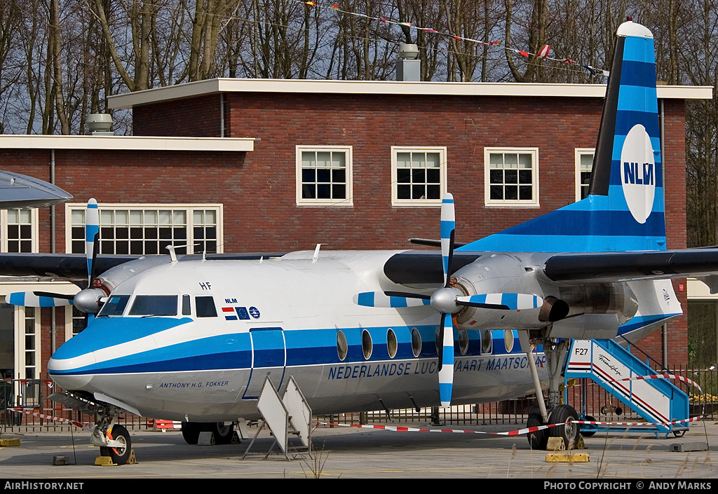 Aircraft Photo of PH-FHF | Fokker F27-100 Friendship | NLM - Nederlandse Luchtvaart Maatschappij | AirHistory.net #87648