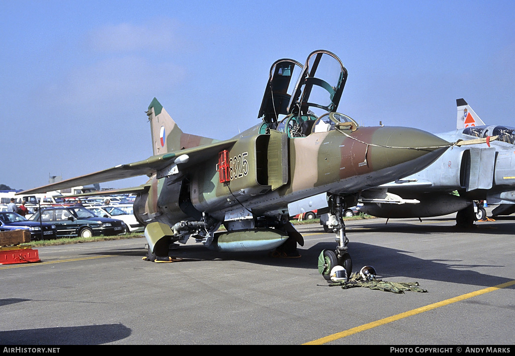 Aircraft Photo of 8325 | Mikoyan-Gurevich MiG-23UB | Czechia - Air Force | AirHistory.net #87658