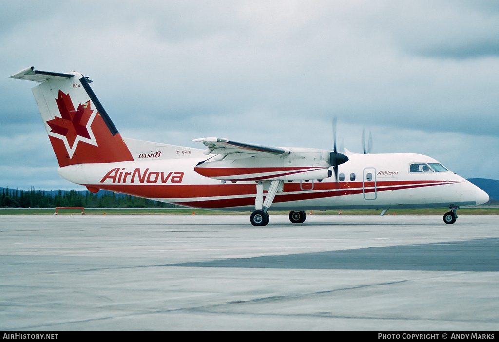 Aircraft Photo of C-GANI | De Havilland Canada DHC-8-102 Dash 8 | Air Nova | AirHistory.net #87667