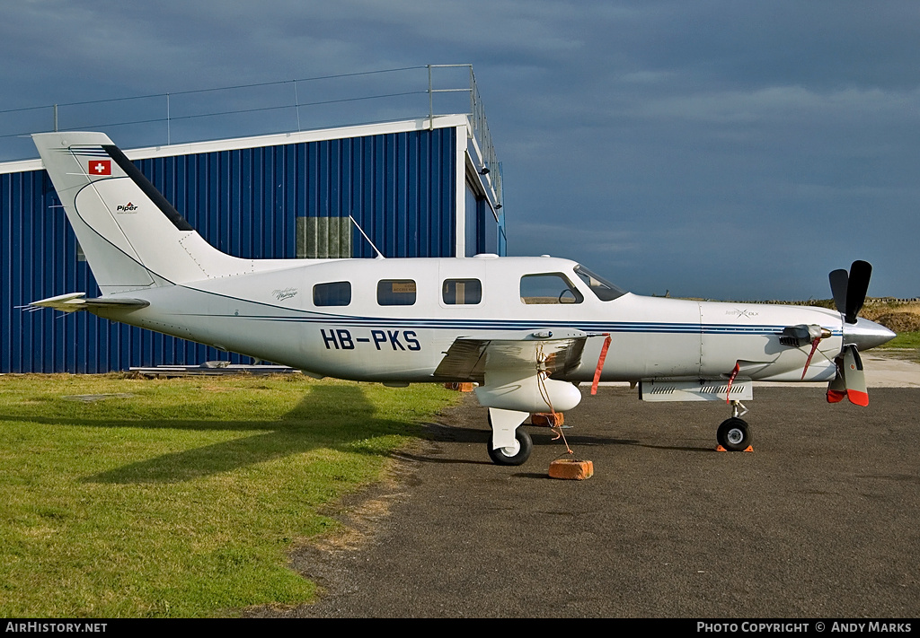 Aircraft Photo of HB-PKS | Piper PA-46-350P Malibu Mirage/Jetprop DLX | AirHistory.net #87691