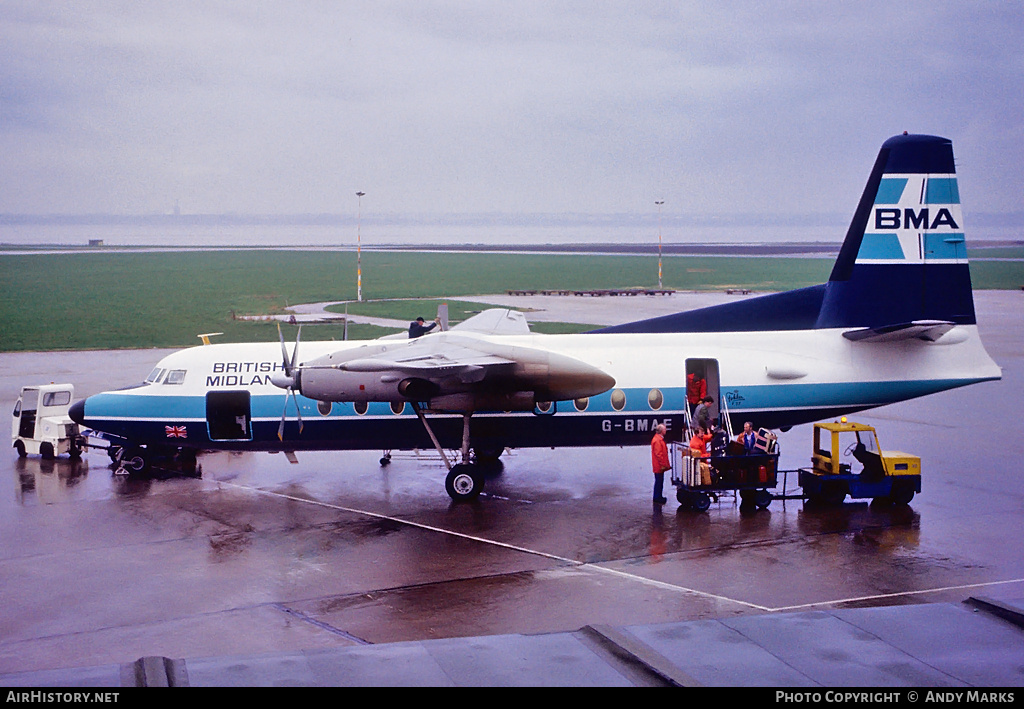 Aircraft Photo of G-BMAE | Fokker F27-200 Friendship | British Midland Airways - BMA | AirHistory.net #87694
