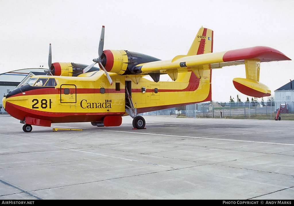 Aircraft Photo of C-GDKY | Canadair CL-215-V (CL-215-1A10) | Newfoundland and Labrador Government | AirHistory.net #87698