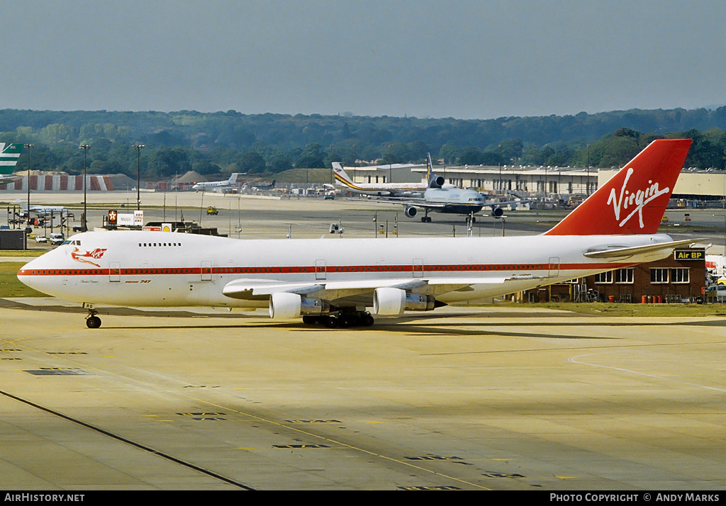 Aircraft Photo of G-VIRG | Boeing 747-287B | Virgin Atlantic Airways | AirHistory.net #87705