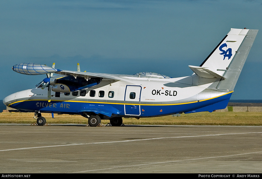 Aircraft Photo of OK-SLD | Let L-410UVP-E9 Turbolet | Silver Air | AirHistory.net #87710