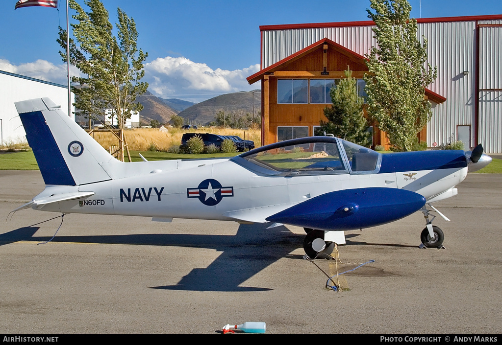 Aircraft Photo of N60FD | SIAI-Marchetti SF-260D | USA - Navy | AirHistory.net #87712