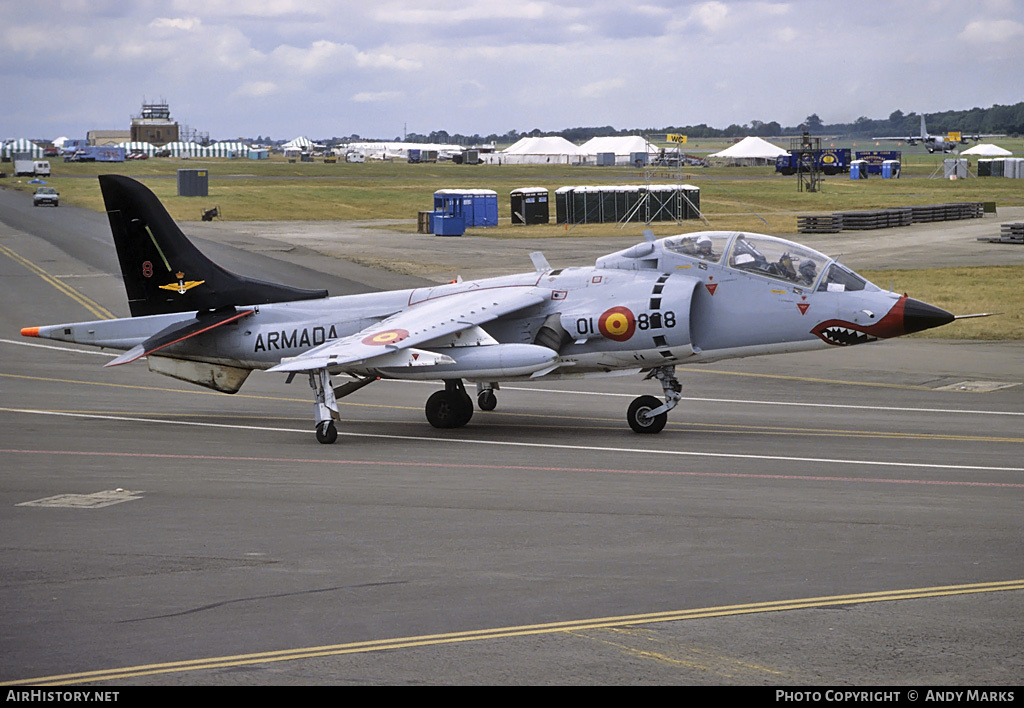 Aircraft Photo of VAE1-7 | Hawker Siddeley TAV-8S Matador | Spain - Navy | AirHistory.net #87716