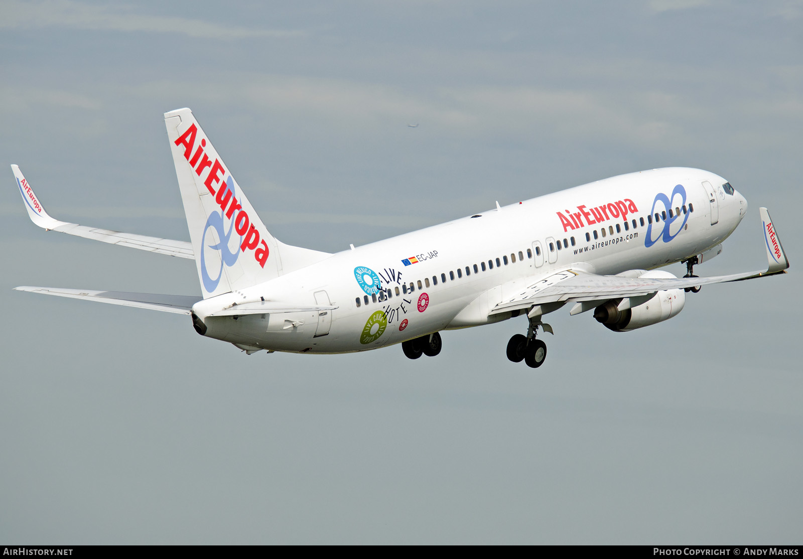 Aircraft Photo of EC-JAP | Boeing 737-85P | Air Europa | AirHistory.net #87721