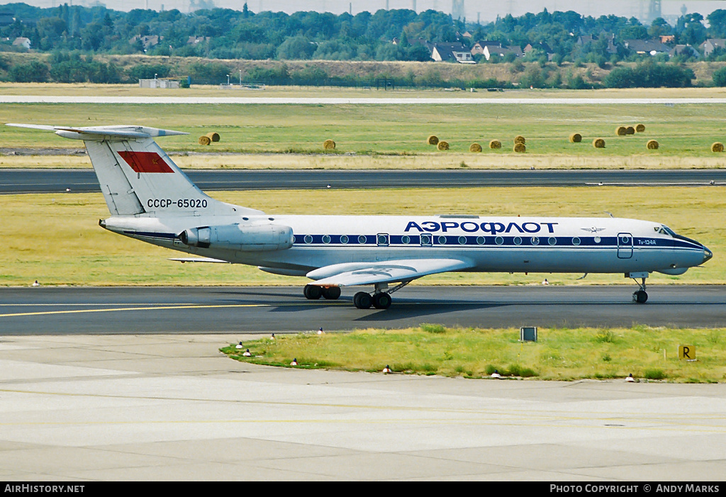 Aircraft Photo of CCCP-65020 | Tupolev Tu-134A | Aeroflot | AirHistory.net #87735