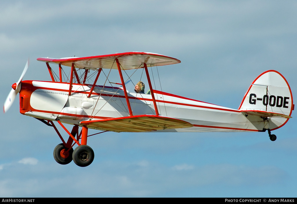 Aircraft Photo of G-OODE | Stampe-Vertongen SV-4C | AirHistory.net #87736