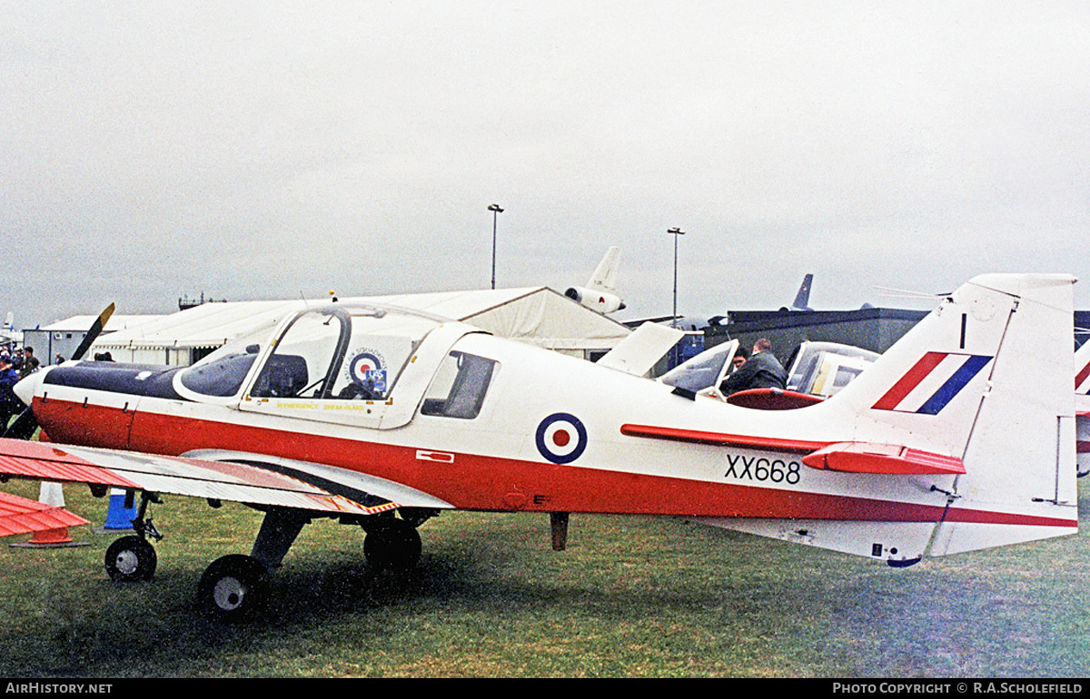Aircraft Photo of XX668 | Scottish Aviation Bulldog T1 | UK - Air Force | AirHistory.net #87782