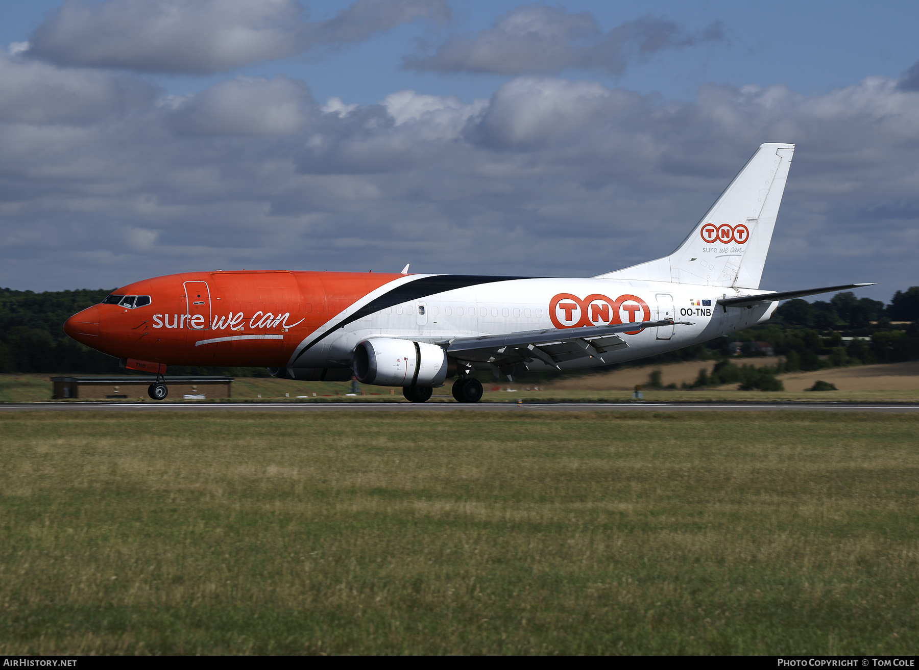 Aircraft Photo of OO-TNB | Boeing 737-3T0(SF) | TNT Airways | AirHistory.net #87787