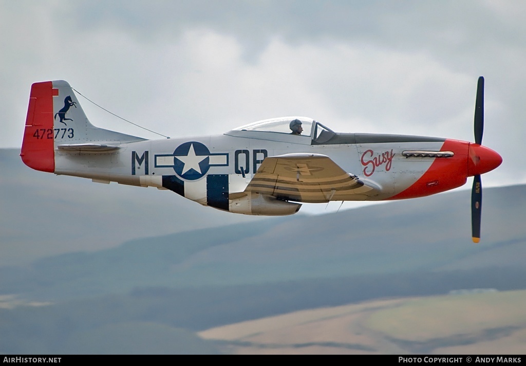 Aircraft Photo of G-CDHI / 472773 | North American P-51D Mustang | USA - Air Force | AirHistory.net #87797