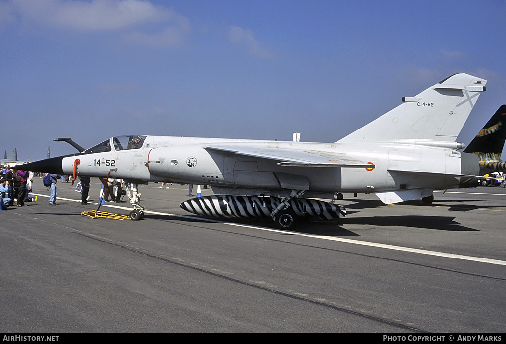 Aircraft Photo of C14-52 | Dassault Mirage F1E(M) | Spain - Air Force | AirHistory.net #87802